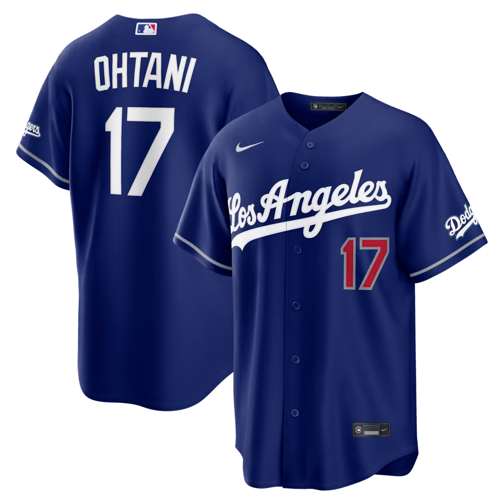 LAD Blue dodgers jerseys-stitched