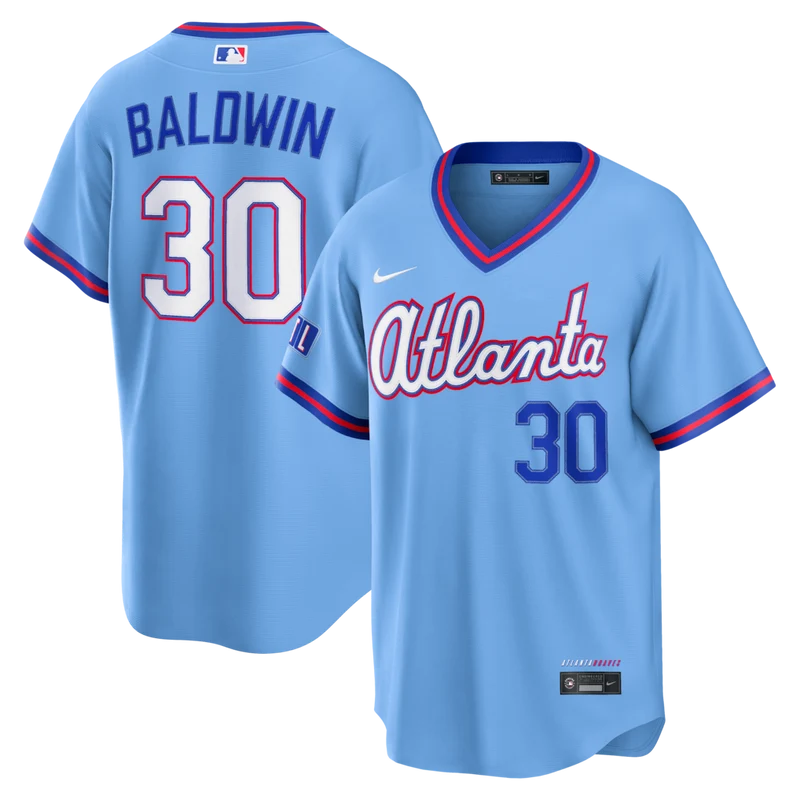 Atlanta Braves 2026 City Connect Stadium Jersey - Powder Blue