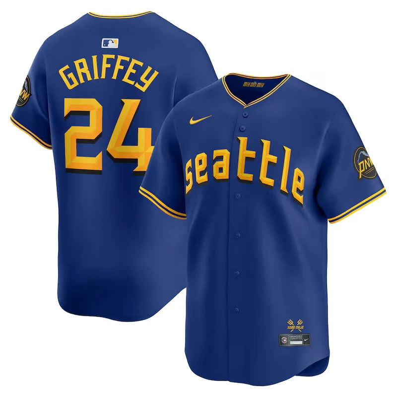 Seattle Mariners City Connect Jersey – Blue